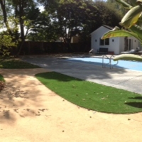 Artificial Grass Carpet Lakeside, California Lawn And Garden, Backyard Landscape Ideas