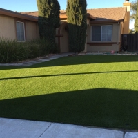 Green Lawn Granite Hills, California Backyard Deck Ideas, Front Yard Design