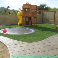 Synthetic Lawn La Jolla, California Landscape Rock, Backyards