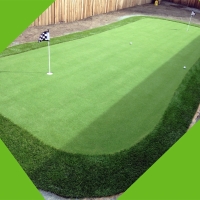 Synthetic Lawn Santee, California Putting Green Carpet