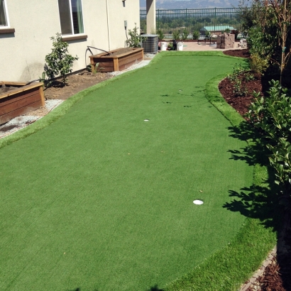 Artificial Turf Cost Rancho Santa Fe, California How To Build A Putting Green, Backyard Design