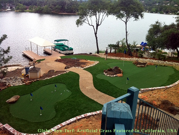 Fake Lawn Holtville, California How To Build A Putting Green, Backyard Makeover