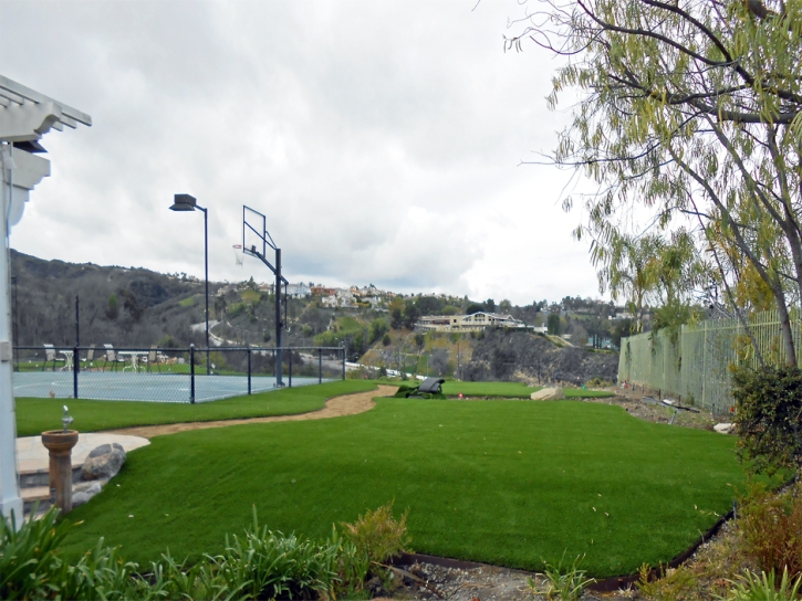 Grass Installation Rainbow, California Sports Athority, Commercial Landscape
