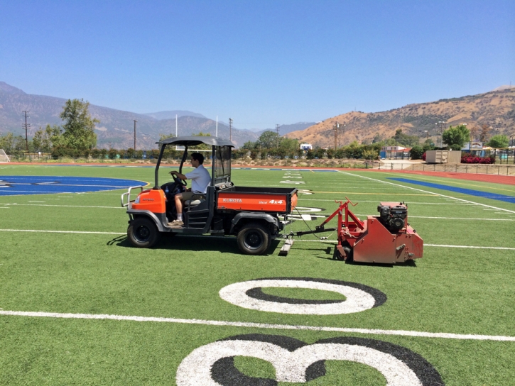 Green Lawn La Mesa, California Red Turf