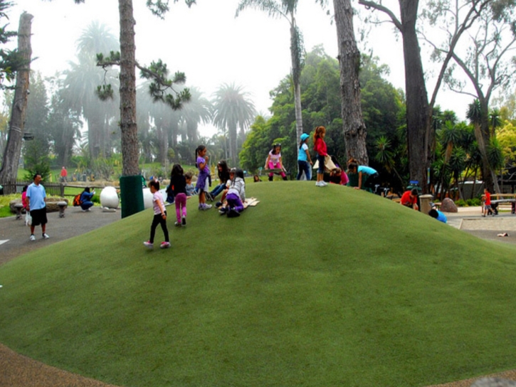 Green Lawn Solana Beach, California Playground Flooring, Parks