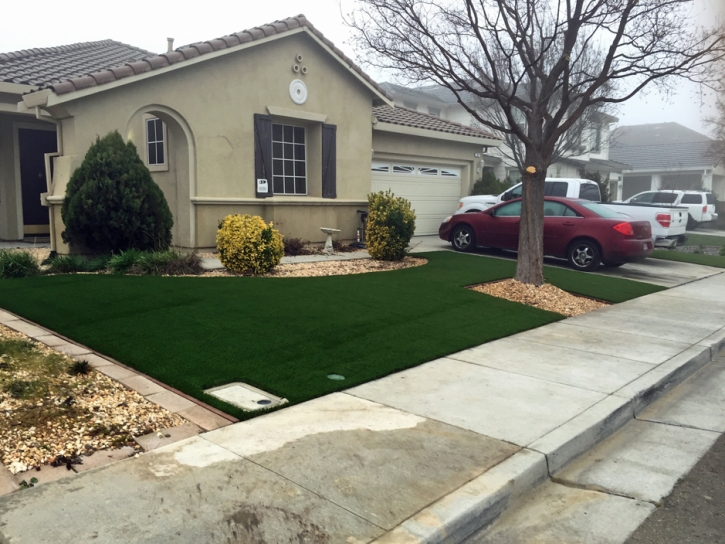 Synthetic Turf Supplier Fairbanks Ranch, California Landscape Rock, Front Yard Design